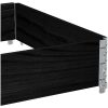 Odlingslåda svart 120x80 cm massiv furu vidaXL 120 x 80 x 21.5 cm – miniatyr 7