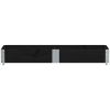 Odlingslåda svart 150x50 cm massiv furu vidaXL 150 x 50 x 21.5 cm – miniatyr 3