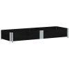 Odlingslåda svart 150x50 cm massiv furu vidaXL 150 x 50 x 21.5 cm – miniatyr 5