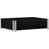 Odlingslåda svart 80x60 cm massiv furu vidaXL 80 x 60 x 21.5 cm – miniatyr 5