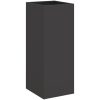Odlingslåda svart kallvalsat stål vidaXL 32 x 29 x 75 cm – miniatyr 2