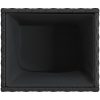 Odlingslåda svart konstrotting vidaXL 36 x 30 x 32 cm – miniatyr 8
