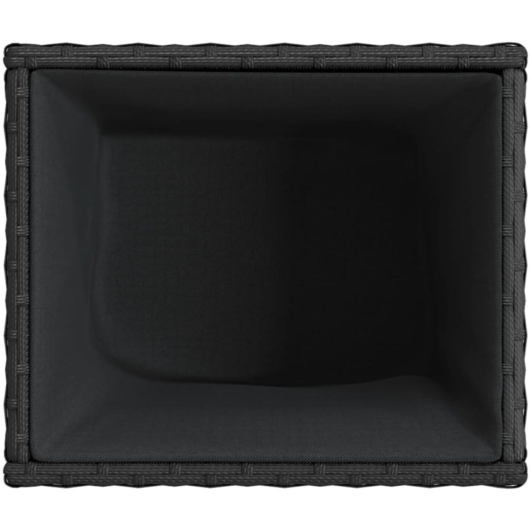 Odlingslåda svart konstrotting vidaXL 36 x 30 x 32 cm – bild 8