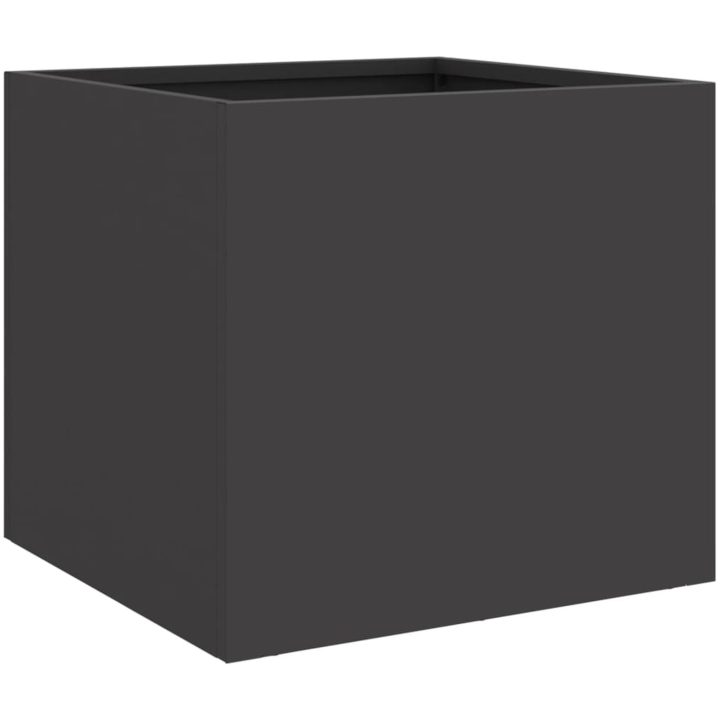 Odlingslåda svart stål vidaXL 32 x 30 x 29 cm – bild 7