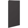 Odlingslåda svart triangulär stål vidaXL 40 x 34.5 x 70 cm – miniatyr 4