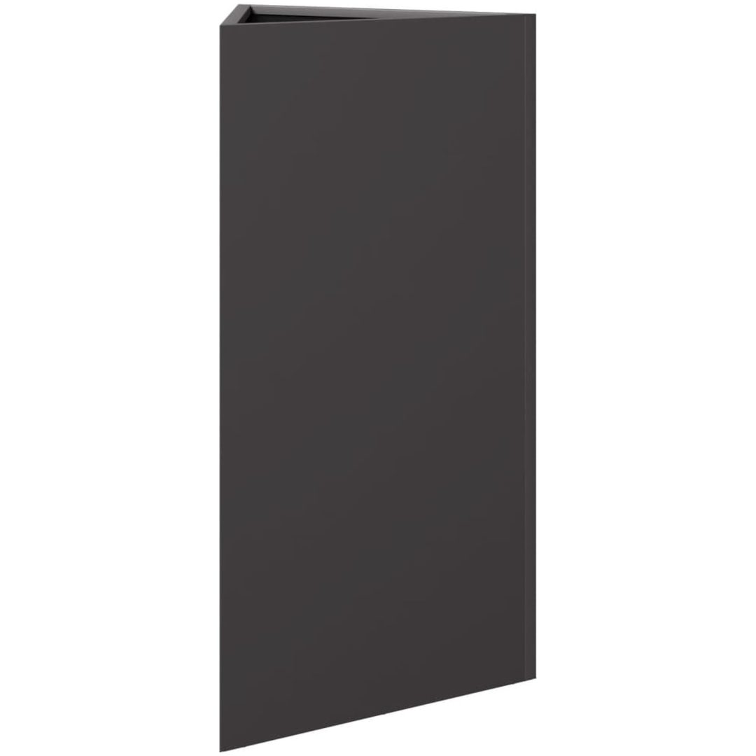Odlingslåda svart triangulär stål vidaXL 40 x 34.5 x 70 cm – bild 4