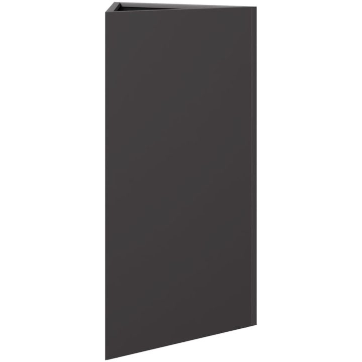 Odlingslåda svart triangulär stål vidaXL 40 x 34.5 x 70 cm – bild 4