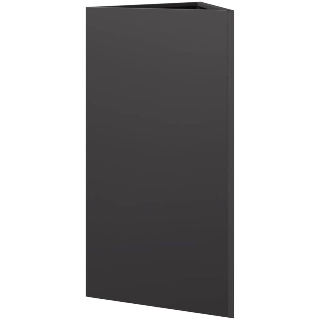 Odlingslåda svart triangulär stål vidaXL 40 x 34.5 x 70 cm – bild 6