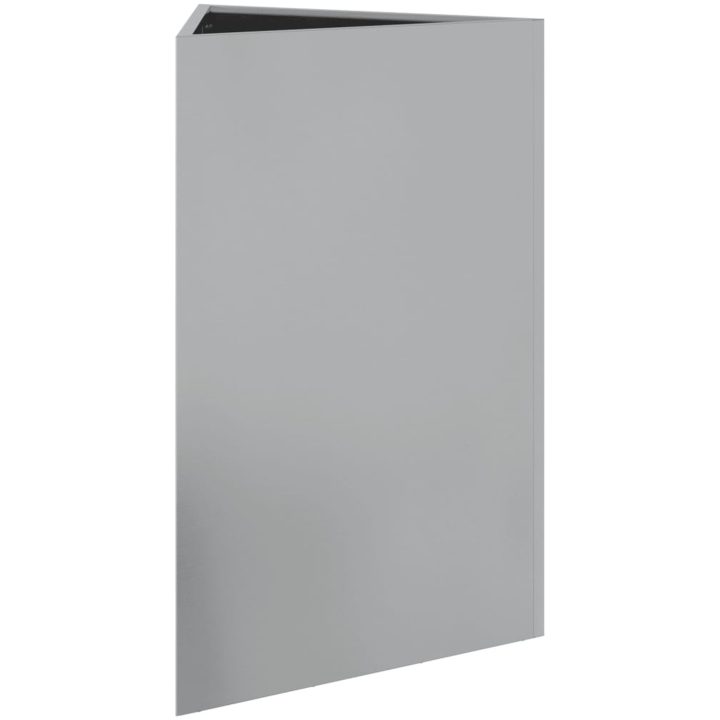 Odlingslåda triangulär galvaniserat stål vidaXL 50 x 43 x 75 cm – bild 4