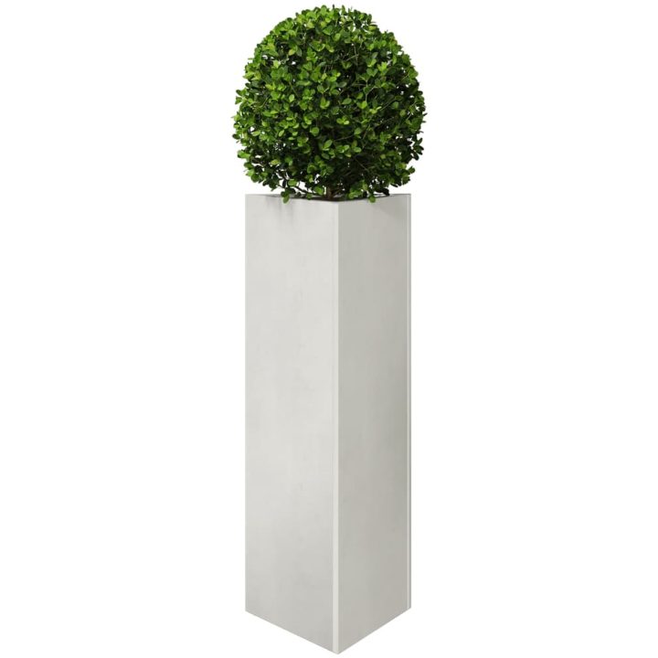 Odlingslåda triangulär rostfritt stål vidaXL 30 x 26 x 75 cm – bild 3