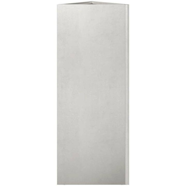 Odlingslåda triangulär rostfritt stål vidaXL 30 x 26 x 75 cm – bild 5