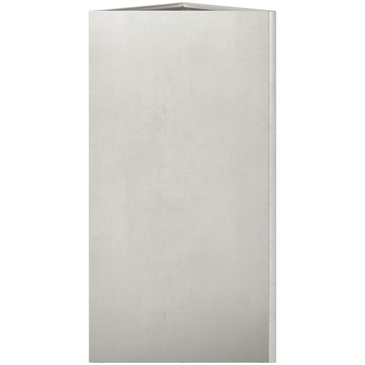 Odlingslåda triangulär rostfritt stål vidaXL 40 x 34.5 x 70 cm – bild 5
