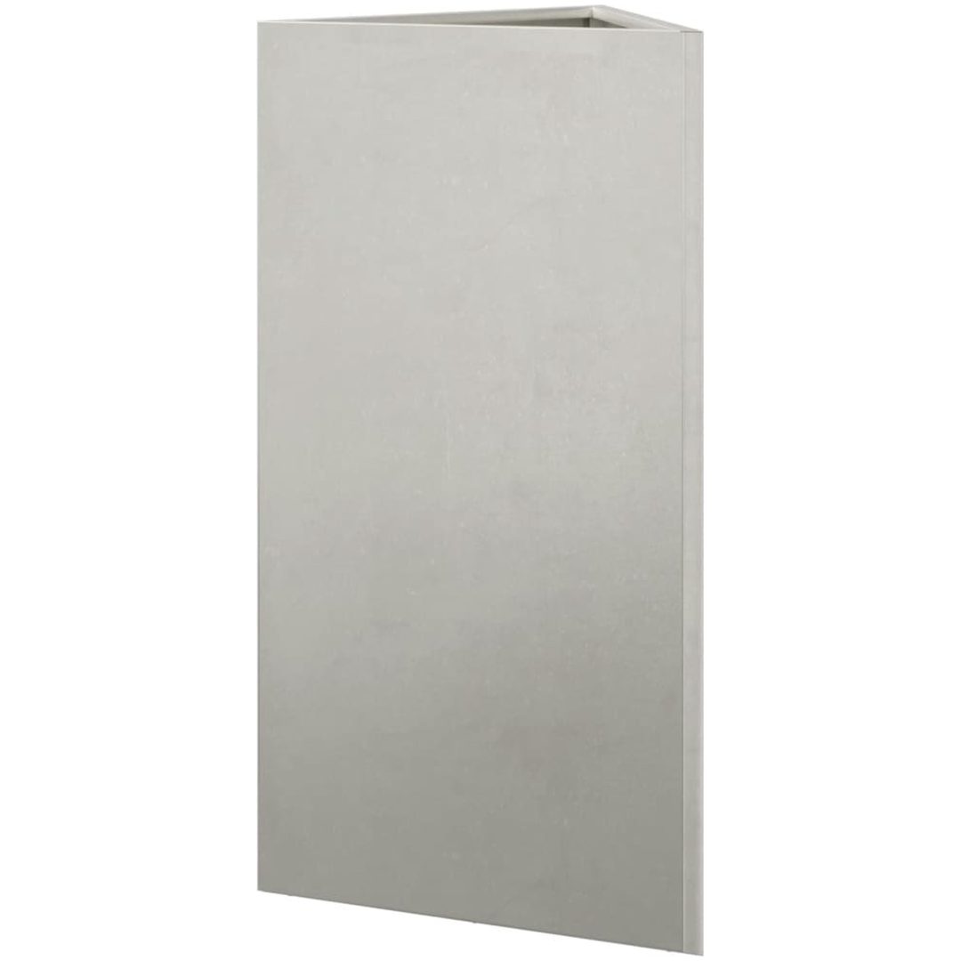 Odlingslåda triangulär rostfritt stål vidaXL 40 x 34.5 x 70 cm – bild 6