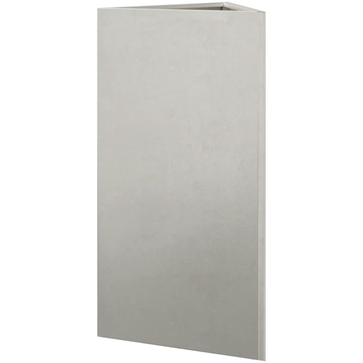 Odlingslåda triangulär rostfritt stål vidaXL 40 x 34.5 x 70 cm – bild 6
