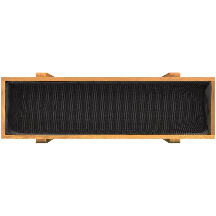 Odlingslåda upphöjd 90x30x75 cm massivt akaciaträ vidaXL – bild 8