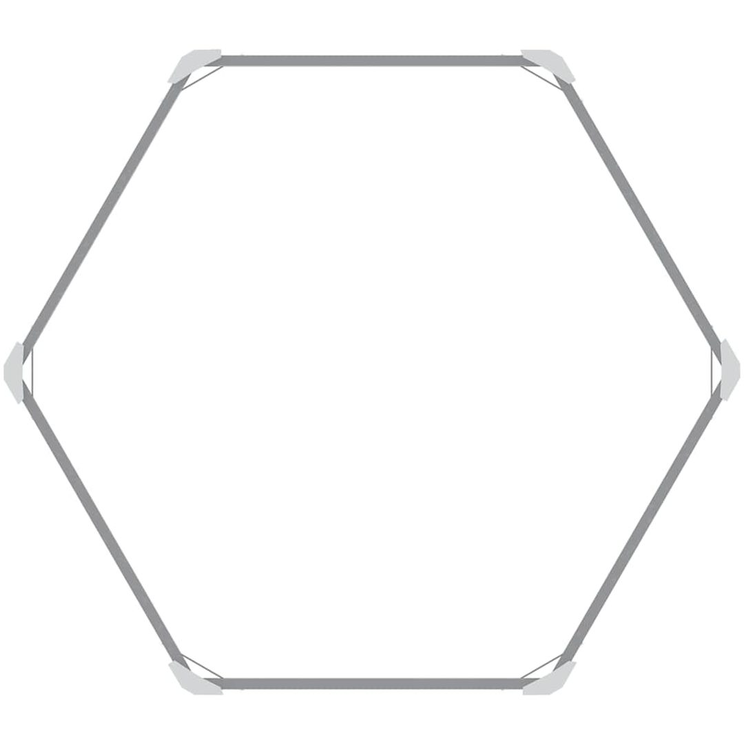 Odlingslåda upphöjd galvaniserat stål 129x45 cm silver vidaXL 129 x 129 x 45 cm – bild 7