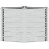 Odlingslåda upphöjd galvaniserat stål 129x77 cm silver vidaXL 129 x 129 x 77 cm – miniatyr 6