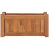 Odlingslåda upphöjd massivt teakträ vidaXL 50 x 25 x 25 cm – miniatyr 3