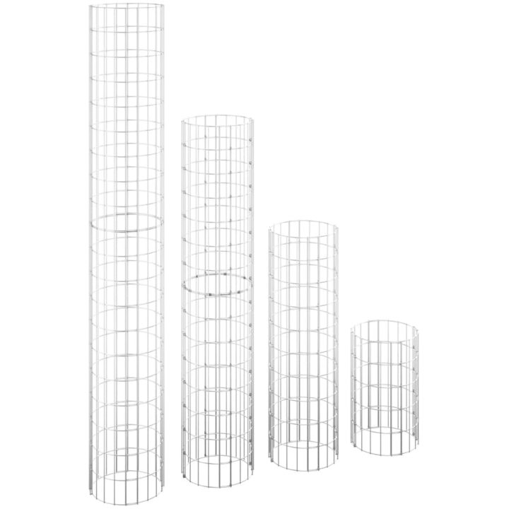 Odlingslåda upphöjd rund 4 st 30x50/100/150/200 cm vidaXL ⌀30 x 50/100/150/200 cm (4 st) – bild 2