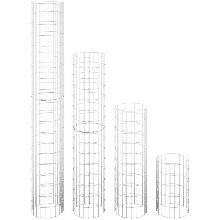 Odlingslåda upphöjd rund 4 st 30x50/100/150/200 cm vidaXL ⌀30 x 50/100/150/200 cm (4 st) – bild 3