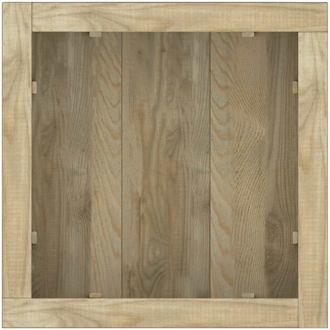 Odlingslåda upphöjd trä fyrkantig vidaXL 50 x 50 x 40 cm – bild 8