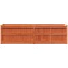 Odlingslåda vaxbrun 180x50x50 cm massiv furu vidaXL – miniatyr 5