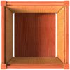Odlingslåda vaxbrun 50x50x50 cm massiv furu vidaXL – miniatyr 8
