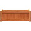 Odlingslåda vaxbrun 90x31x31 cm massiv furu vidaXL – miniatyr 5