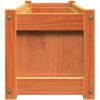 Odlingslåda vaxbrun 90x31x31 cm massiv furu vidaXL – miniatyr 6