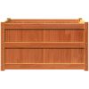 Odlingslåda vaxbrun 90x50x50 cm vit massiv furu vidaXL – miniatyr 5
