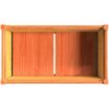 Odlingslåda vaxbrun 90x50x70 cm massiv furu vidaXL – miniatyr 8