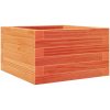 Odlingslåda vaxbrun massiv furu vidaXL 40 x 40 x 23 cm – miniatyr 2
