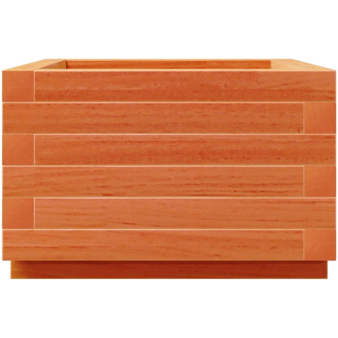 Odlingslåda vaxbrun massiv furu vidaXL 40 x 40 x 26.5 cm – bild 6