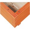 Odlingslåda vaxbrun massiv furu vidaXL 40 x 40 x 26.5 cm – miniatyr 8