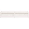 Odlingslåda vit 150x31x31 cm massiv furu vidaXL – miniatyr 5