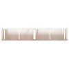 Odlingslåda vit 150x31x31 cm massiv furu vidaXL – miniatyr 8