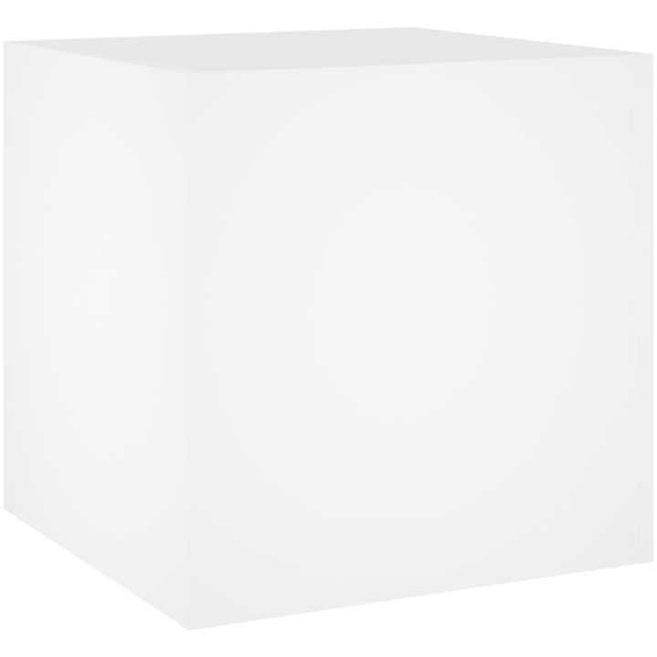 Odlingslåda vit 40x40x40 cm konstruerat trä vidaXL – bild 2