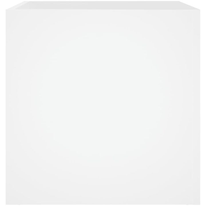 Odlingslåda vit 40x40x40 cm konstruerat trä vidaXL – bild 6