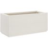 Odlingslåda vit 80x36x35 cm PP vidaXL 80 x 36 x 35 cm – miniatyr 2
