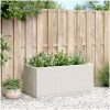 Odlingslåda vit 80x36x35 cm PP vidaXL 80 x 36 x 35 cm – miniatyr 3