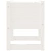 Odlingslåda vit massiv furu vidaXL 40 x 40 x 52.5 cm – miniatyr 5