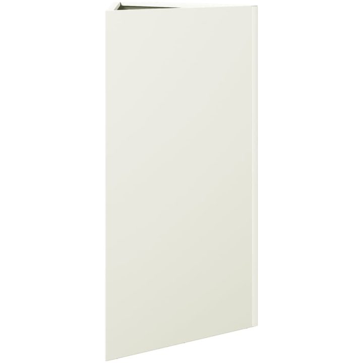Odlingslåda vit triangulär stål vidaXL 40 x 34.5 x 70 cm – bild 4