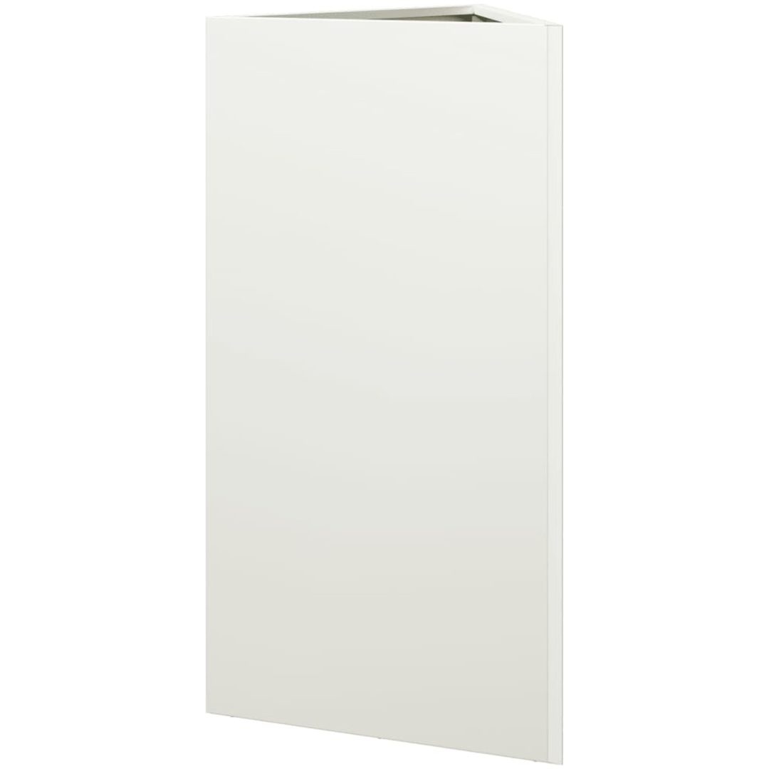 Odlingslåda vit triangulär stål vidaXL 40 x 34.5 x 70 cm – bild 6