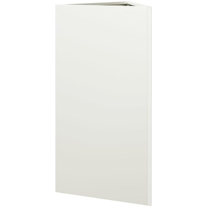 Odlingslåda vit triangulär stål vidaXL 40 x 34.5 x 70 cm – bild 6