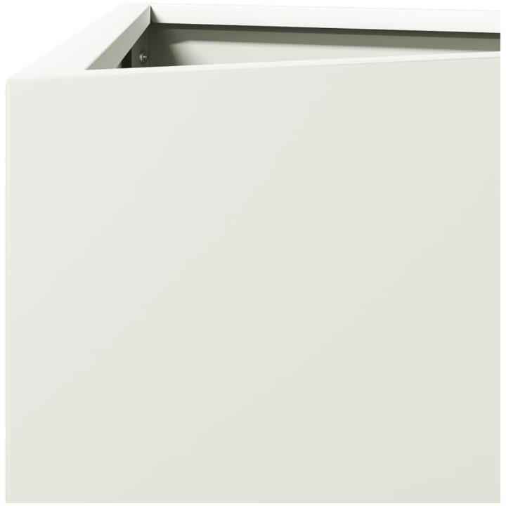 Odlingslåda vit triangulär stål vidaXL 40 x 34.5 x 70 cm – bild 7