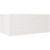 Odlingslåda vit vit massiv furu vidaXL 110 x 60 x 46 cm – miniatyr 2