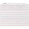 Odlingslåda vit vit massiv furu vidaXL 110 x 60 x 46 cm – miniatyr 6