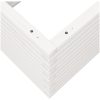 Odlingslåda vit vit massiv furu vidaXL 110 x 60 x 46 cm – miniatyr 8