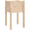 Odlingslådor 2 st 40x40x70 cm massiv furu vidaXL – miniatyr 4