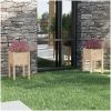 Odlingslådor 2 st 40x40x70 cm massiv furu vidaXL – miniatyr 1